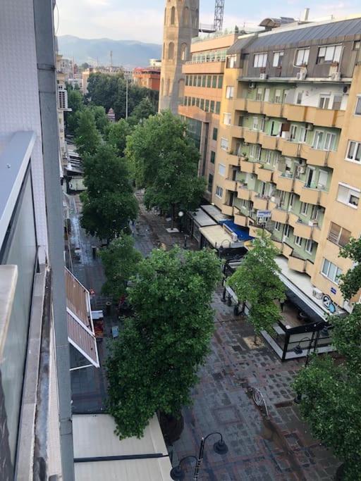Cosy Apartment In The Heart Of Szkopje Kültér fotó