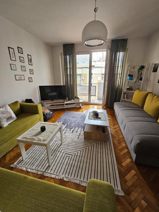 Cosy Apartment In The Heart Of Szkopje Kültér fotó