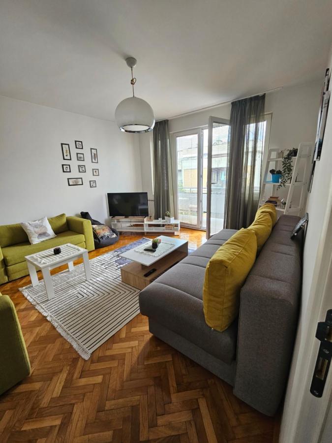 Cosy Apartment In The Heart Of Szkopje Kültér fotó